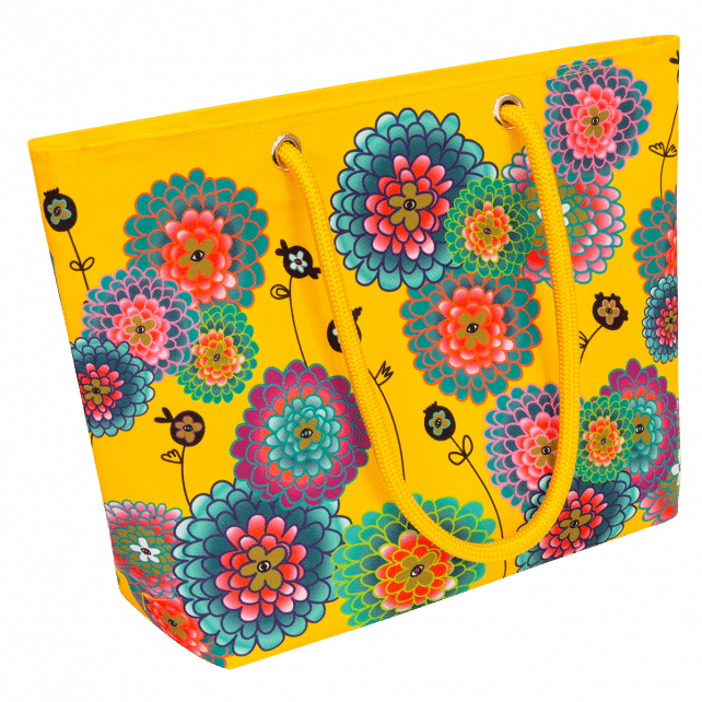 Bolso cabás – My Daily Bag Jardín Amarillo - Pylones disponible en BULÉ