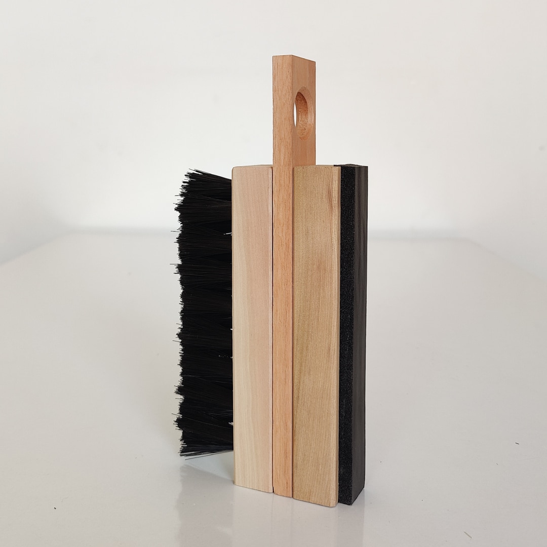 Escobilla para vinilos - Diseño de autor disponible en BULÉ