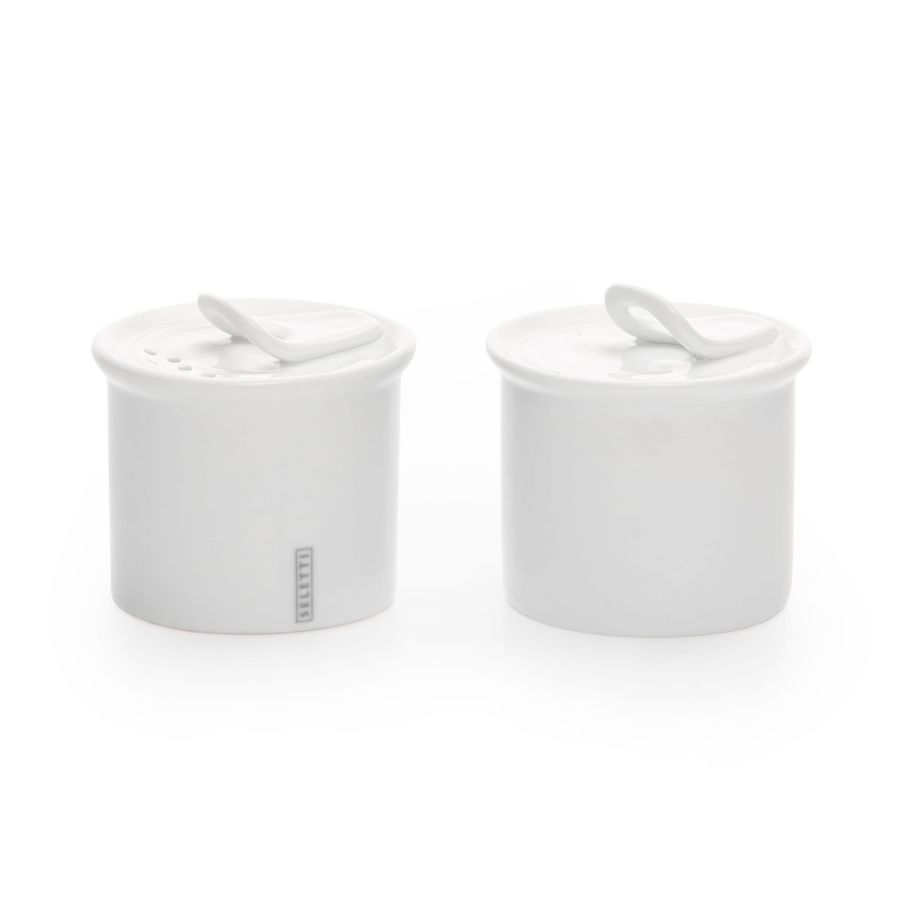 Estetico Quotidiano Set 1 Salero + 1 Pimentero - Seletti disponible en BULÉ