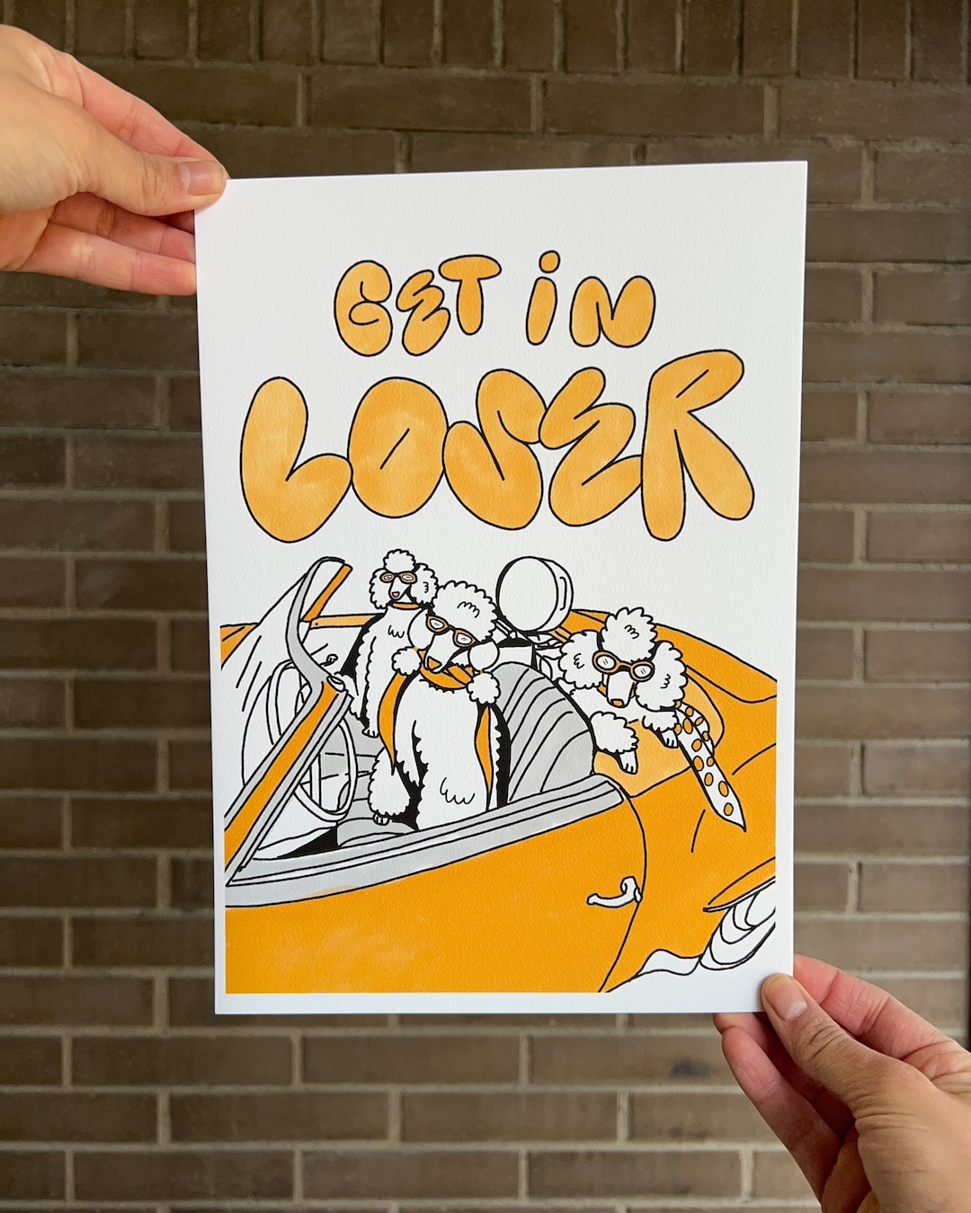 MEAN DOGS – Get in Looser - Diseño de autor disponible en BULÉ